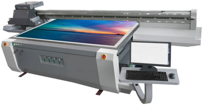 汉拓匹克球拍UV平板打印机